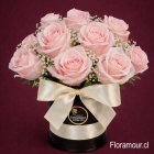 C&aacute;lida presentaci&oacute;n con rosas importadas excelente duraci&oacute;n