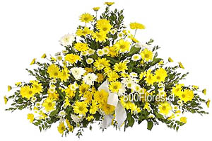 Arreglo de flores fúnebre de condolencias