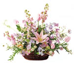 Shown flowers wil be available from January to March. It will be made from a diferent flowers at other seasons.