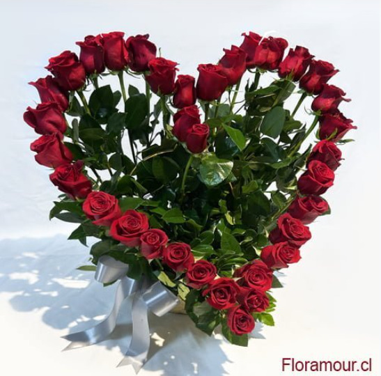 Corazon vivo &ndash; corazon de rosas