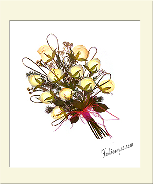   Tr�iganos su ramo pronto después de ser usado y ser� inmortalizado en una l�mina(No incluye Marco). Servicio exclusivo de Floramour.cl s�lo en Santiago. Ll�menos al Tel: 22234 1793 para coordinar la entrega o diríjase directamente a Los Dominicos 7550, Local 3, Rotonda Atenas. Las Condes. 
